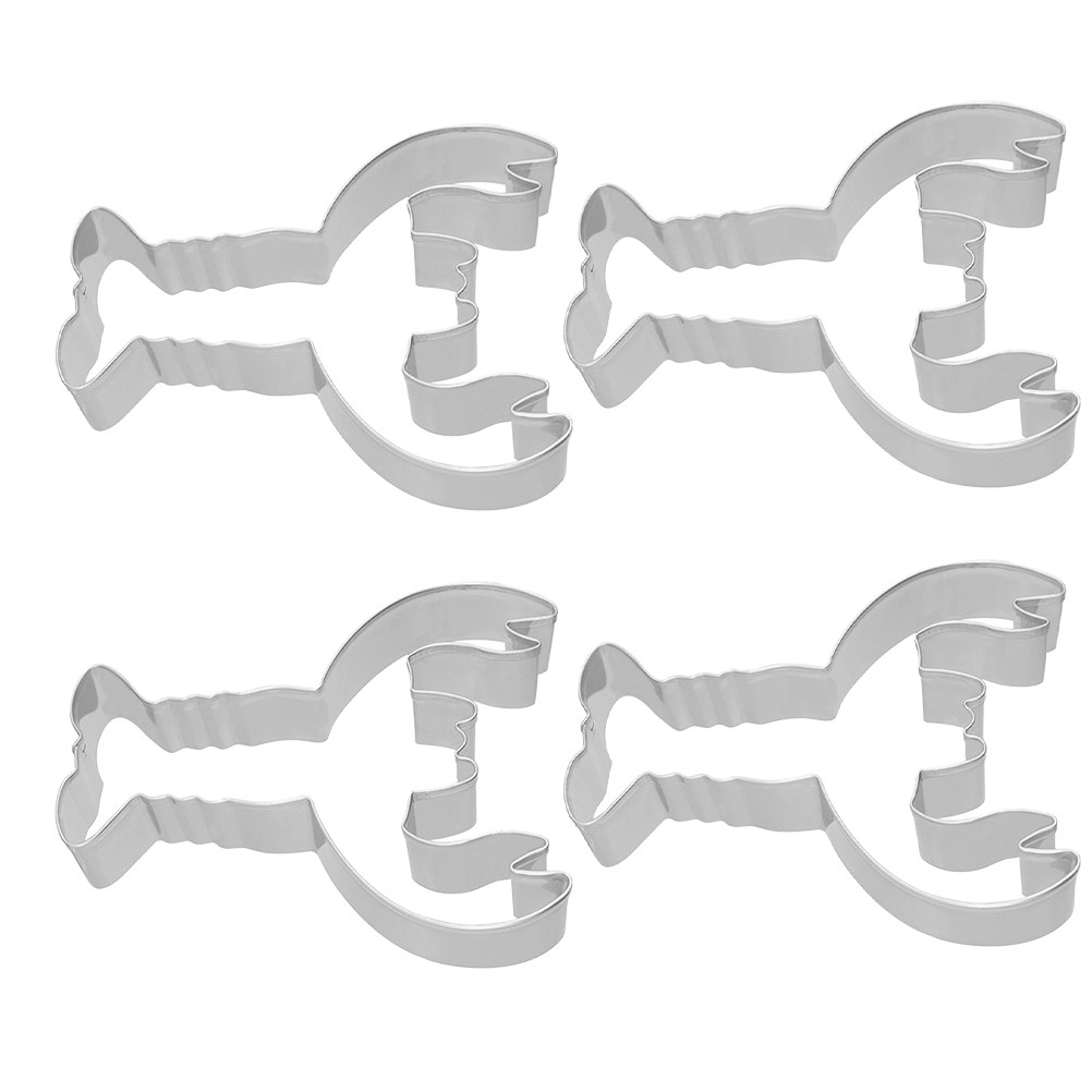Kitchen Design For Baking - 4pcs Lobster Shape Cookie Cutters Molds