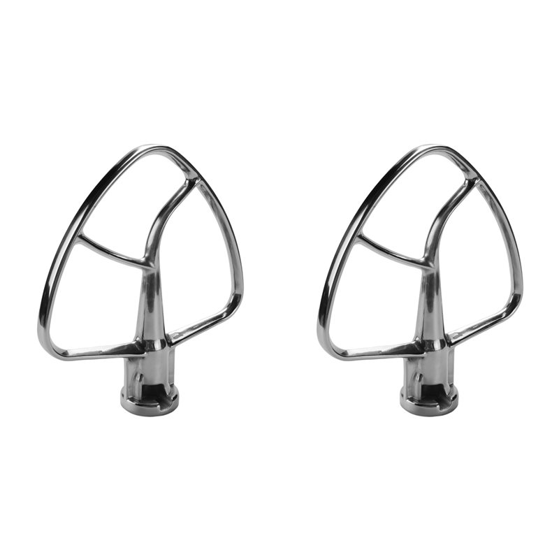 Kitchen Baking Aid - AC93-2X Stainless Steel Flat Beater For