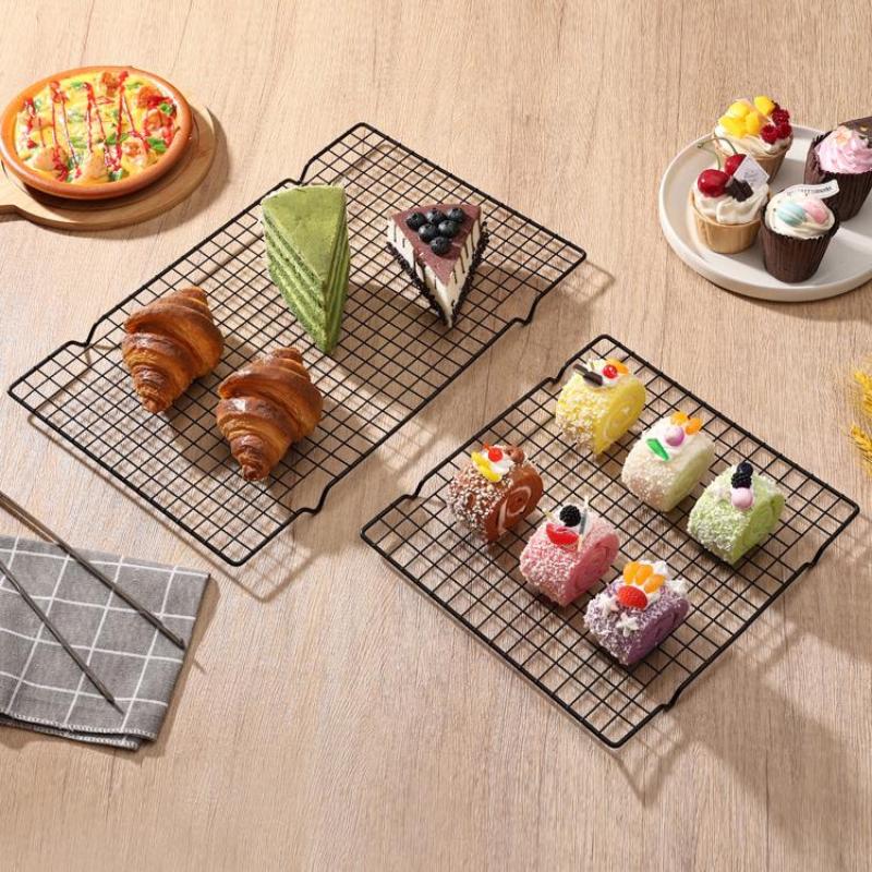 Kitchen Baking Pan - Stainless Steel Bread Biscuit Cake Cooling