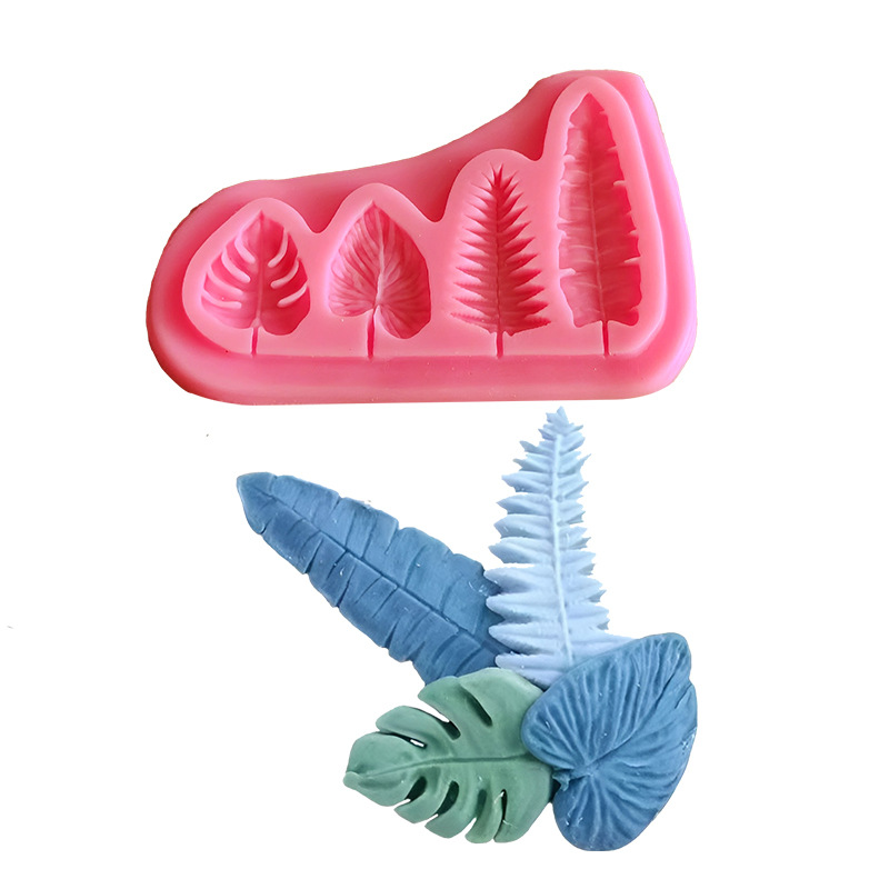 Kitchen Baking Products - Palm Leaves And Turtle Leaf Silicone