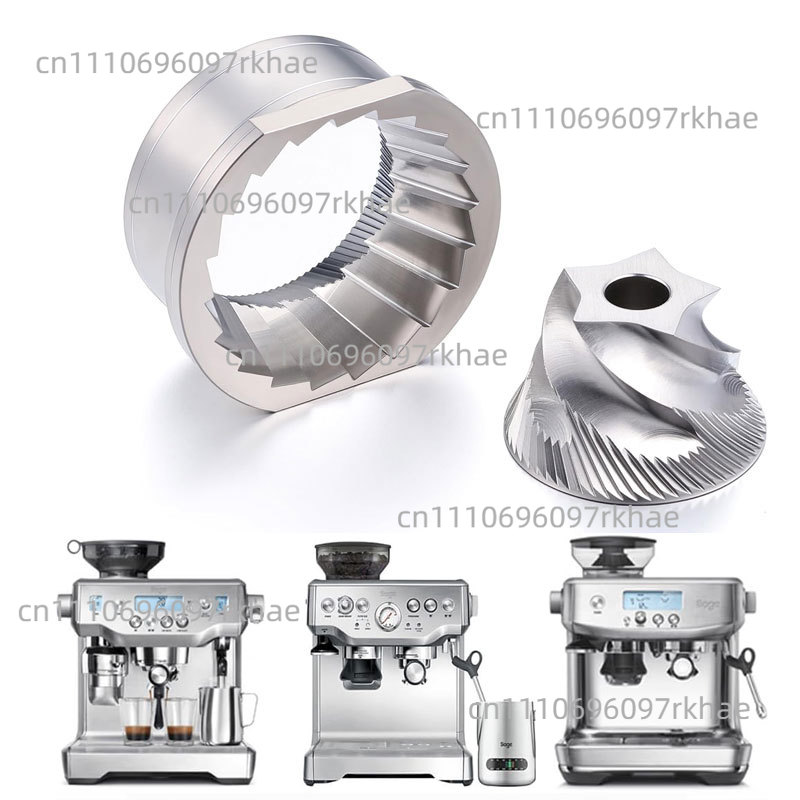 Breville Espresso Barista Express - 5 Core Conical Grinder Upper Lower