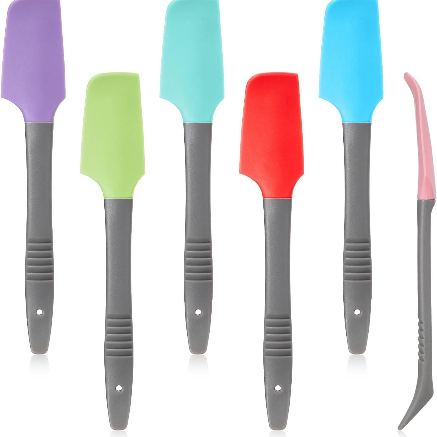 Kitchen Baking Must Haves - 6-Pc Mini Spatula Set - The