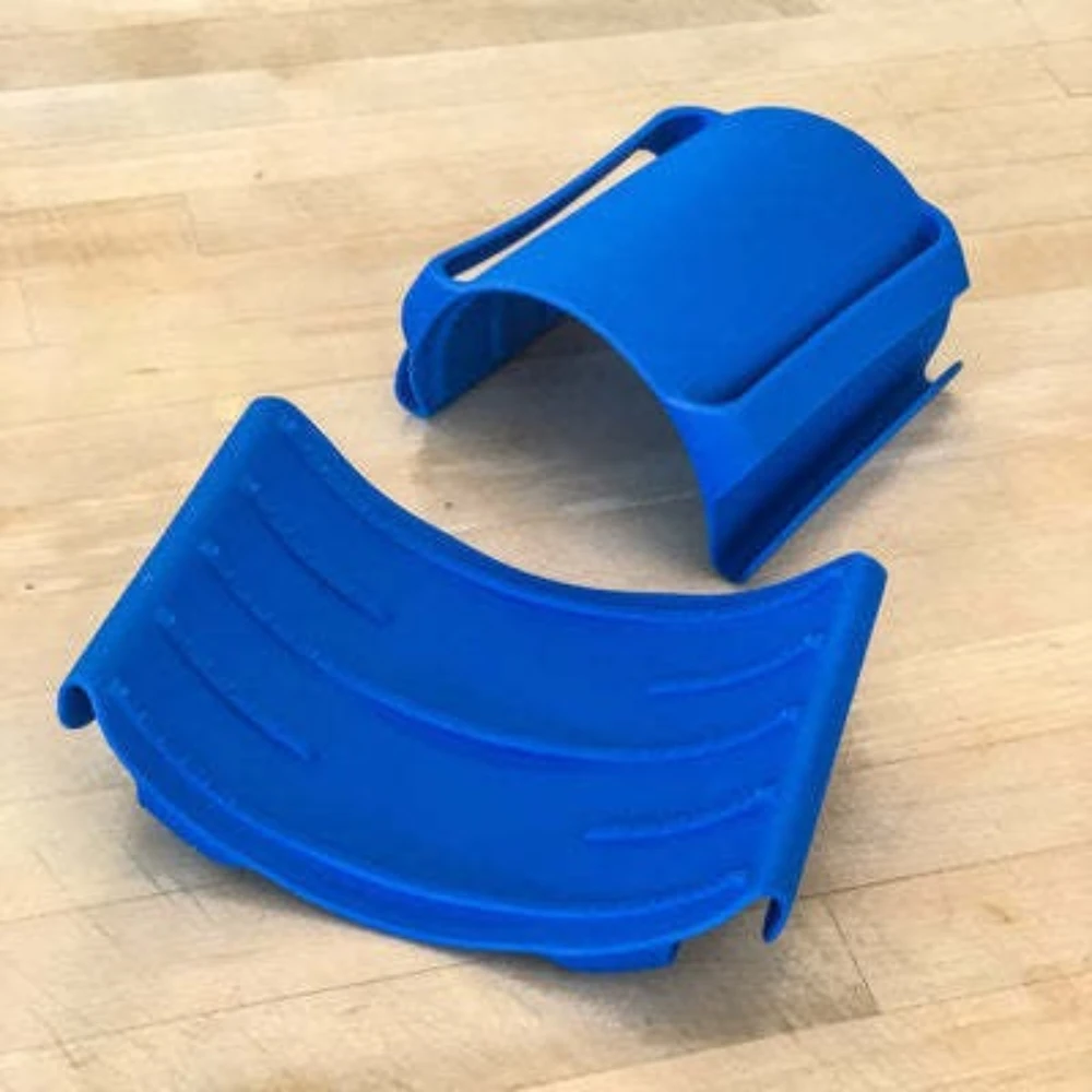 Kitchen Baking Aid - 2Pcs Silicone Anti-scald Non-slip Vegetable Cutting