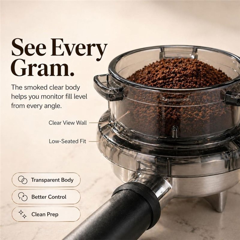 Breville Espresso Barista Express - Promotion!Twist-Lock Portafilter Funnel 54Mm Dosing For