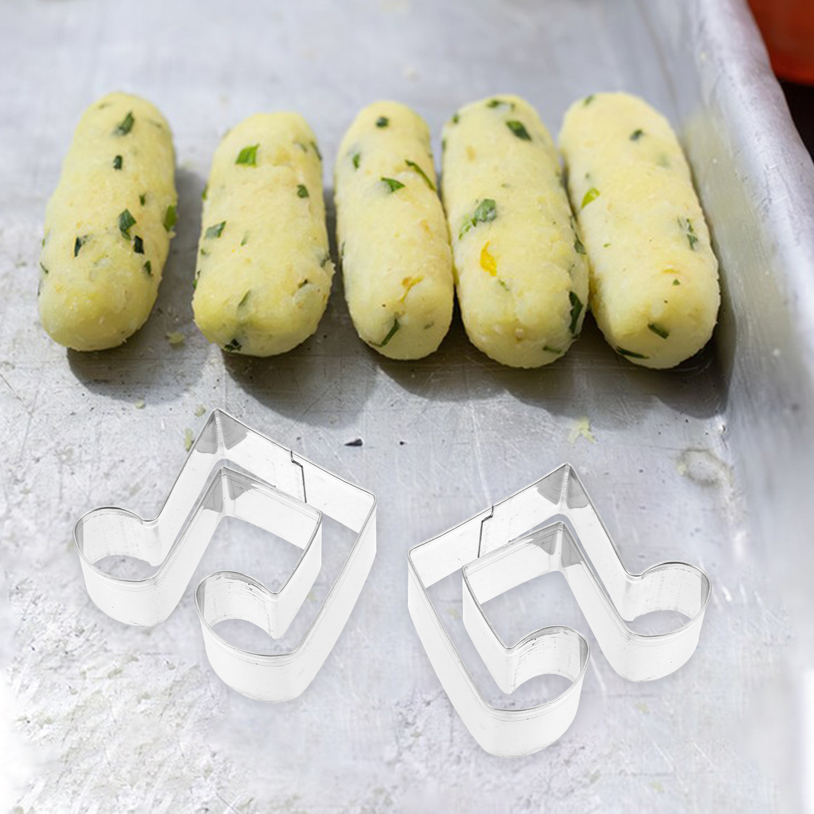 Cookie Cutter Set - 1Set Music Themed Stainless Steel Cookie