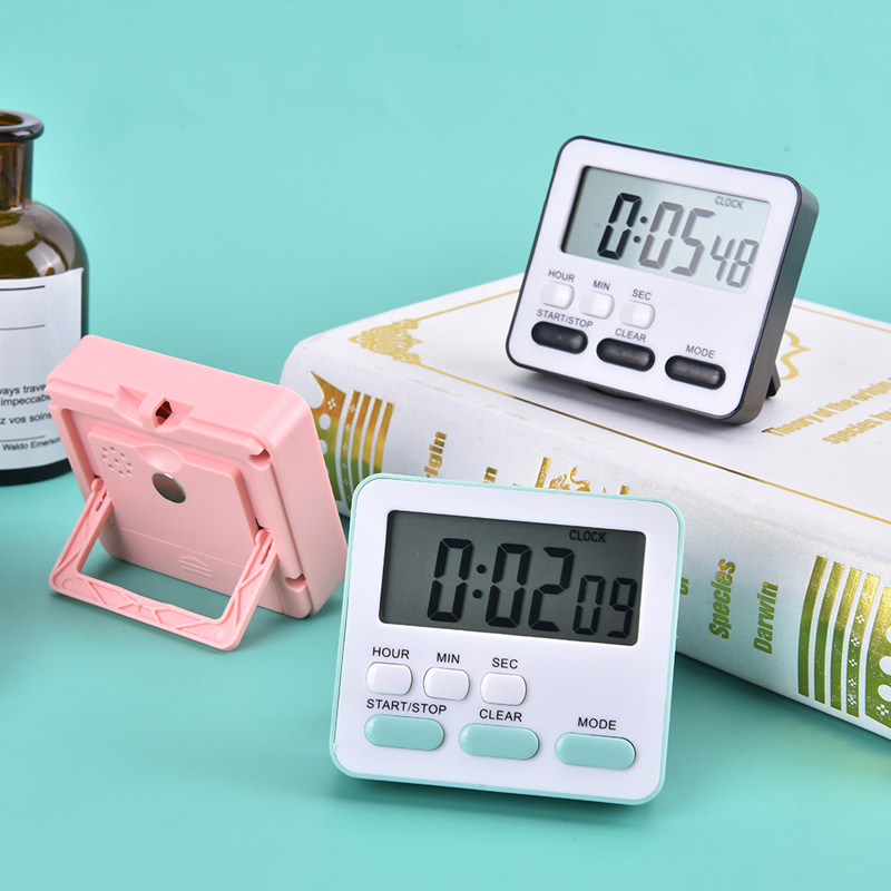Kitchen Baking Timer - Digital Display Cooking Alarm Clock Kitchen