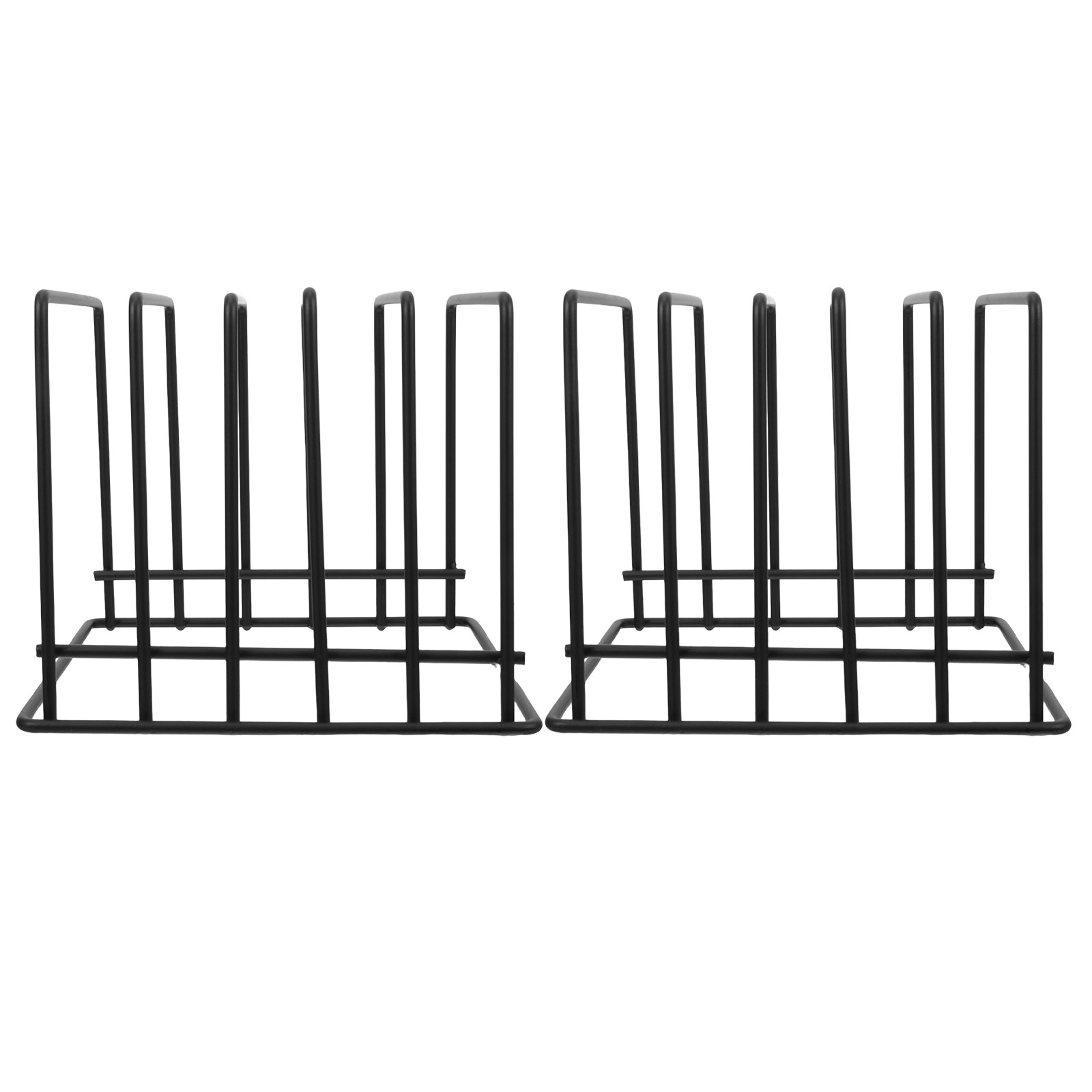 Kitchen Baking Sheet Organizer - 2Pcs Multi Cutting Board Storage Rack
