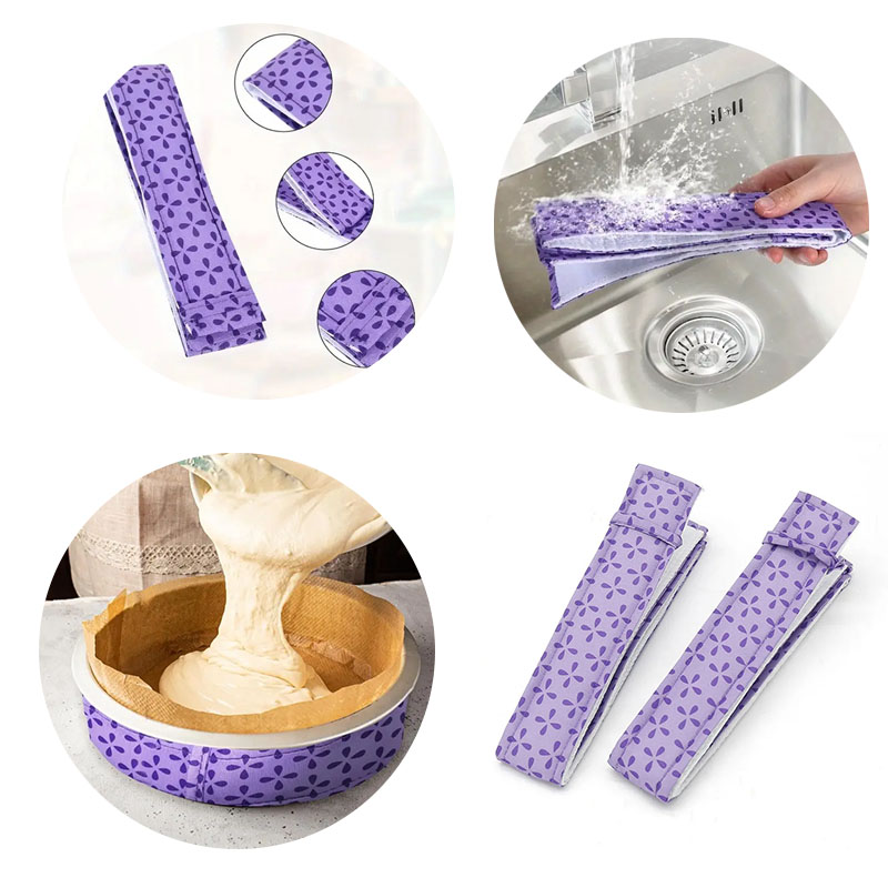 Kitchen Baking Aid - Professional Bake Strip for Cake Pans