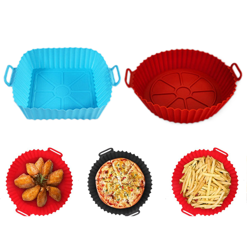 Kitchen Baking Pan - Silicone Fryer Mold Air Fryer Silicone