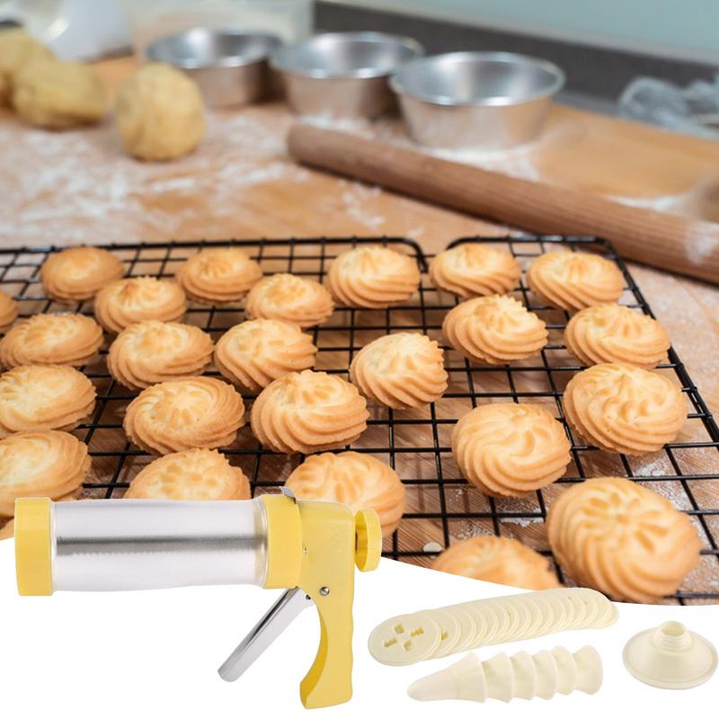 Kitchen Baking Aid - Cookie Press For Baking Handmade Biscuit