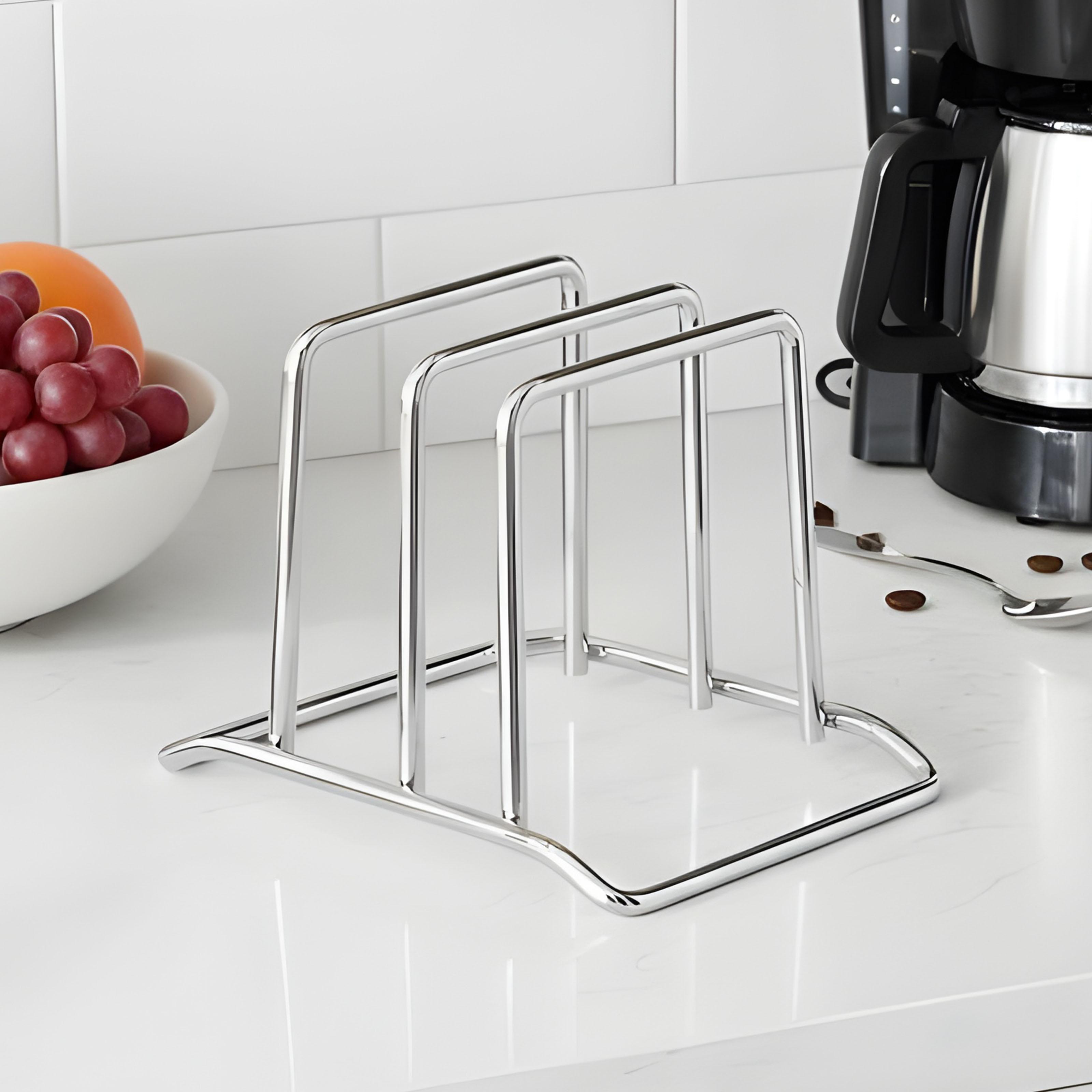 Cutting Board Holder Stainless - Kitchen Baking Sheet Organizer review and price