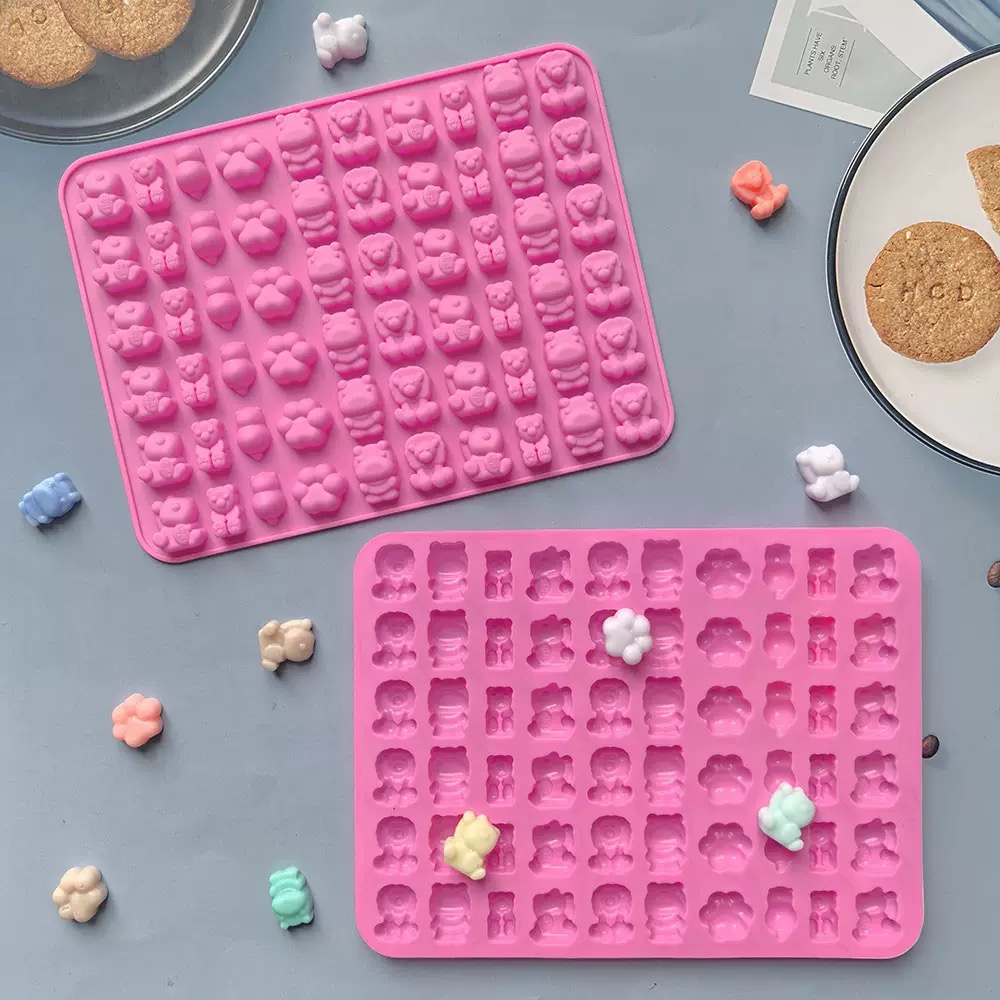 7Pcs Candy Silicone Moulds wit - Kitchen Baking Set review and price