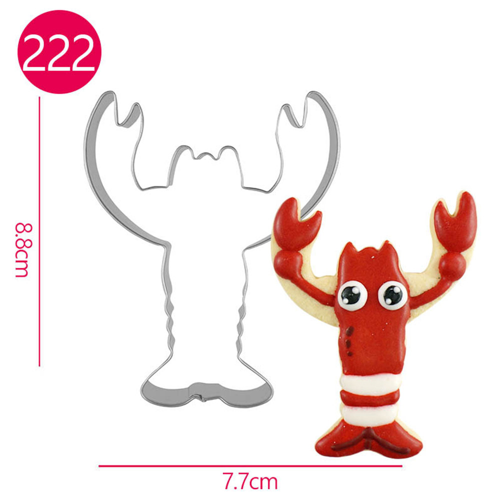 4pcs Lobster Shape Cookie Cutt - Kitchen Design For Baking review and price