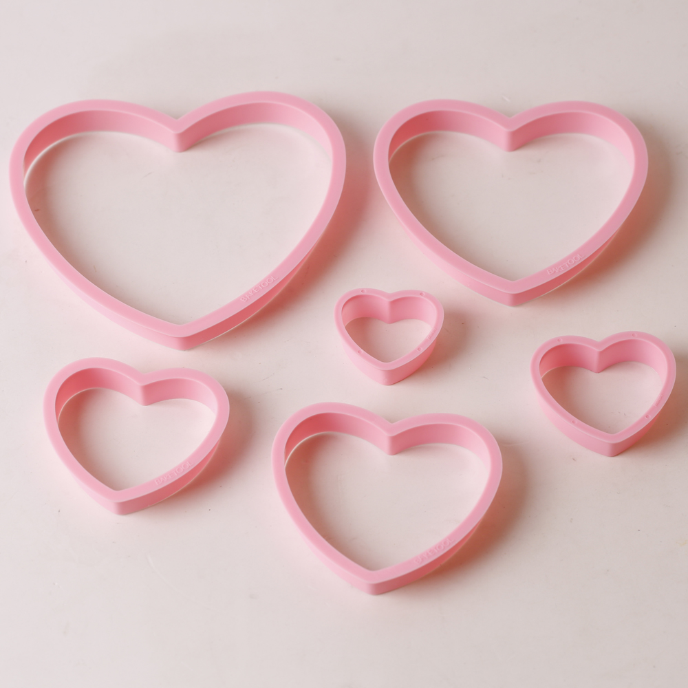1set/3sets Pink Heart Star Flo - Kitchen Baking Set review and price