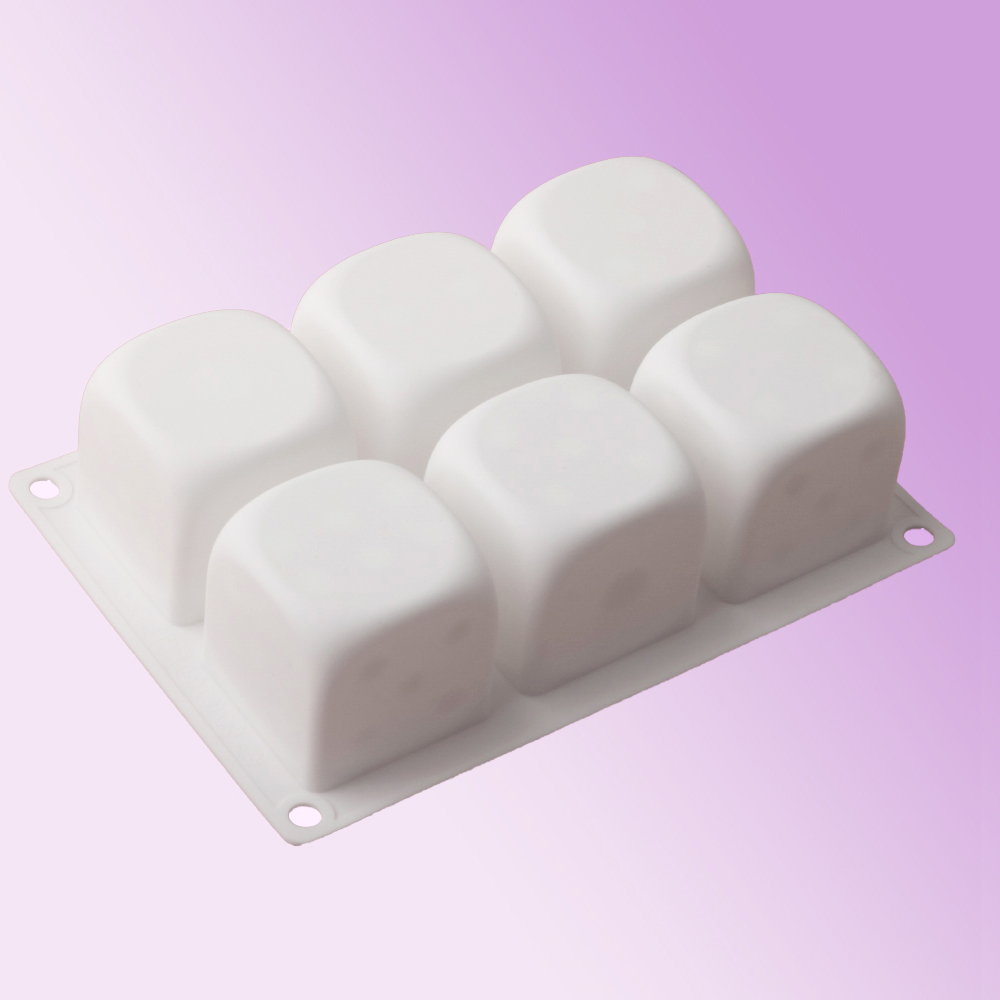 6-Cell Cube Mousse Cake Mould  - Kitchen Design For Baking review and price