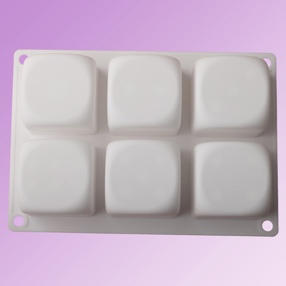 6-Cell Cube Mousse Cake Mould  - Kitchen Design For Baking review and price