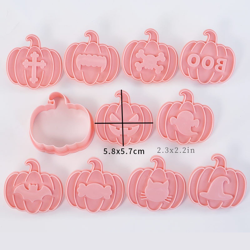 10pcs Halloween Jam-filled Coo - Cookie Cutter Set review and price