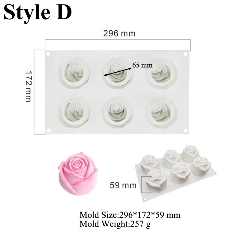 French Mousse Cake Molds Valen - Kitchen Design For Baking review and price