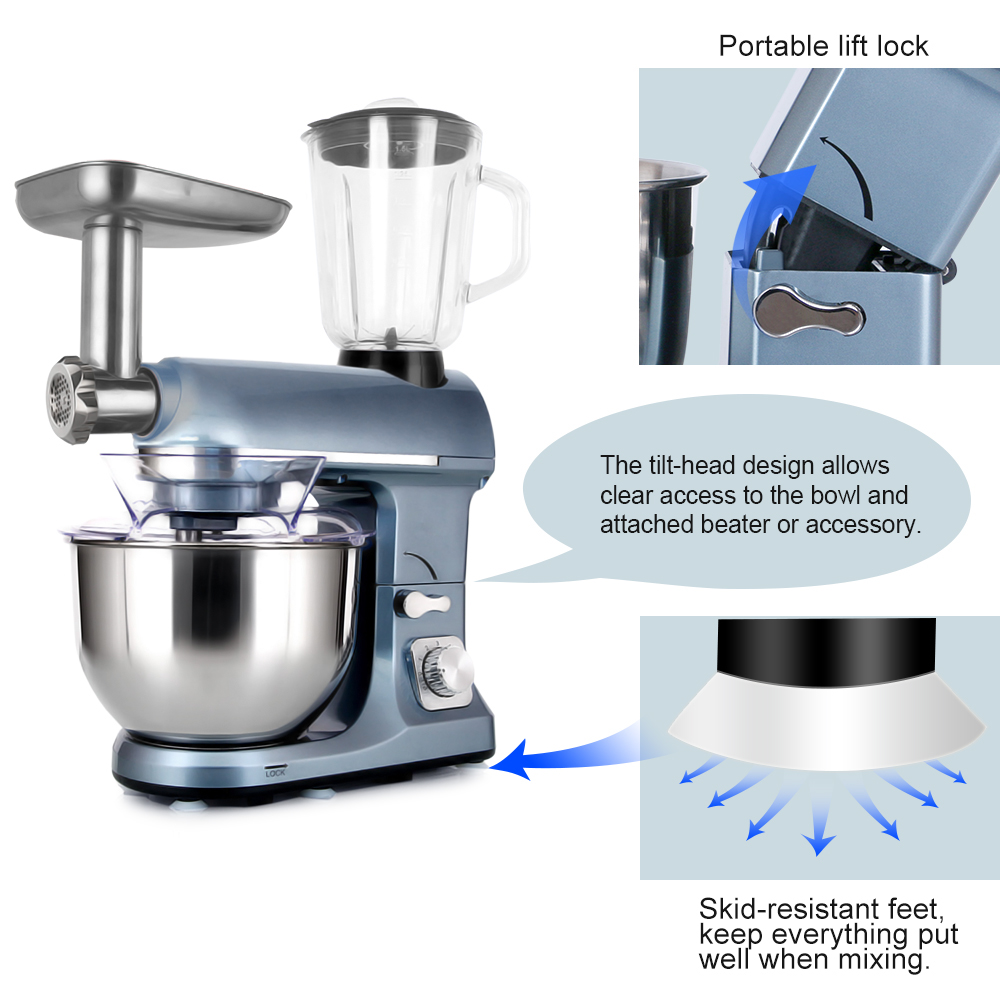 5.5/6/7/8l Dough Baking Mixer  - Kitchen Baking Aid review and price