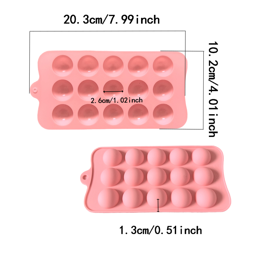 15 cavity semi-circular chocol - Kitchen Baking Products review and price