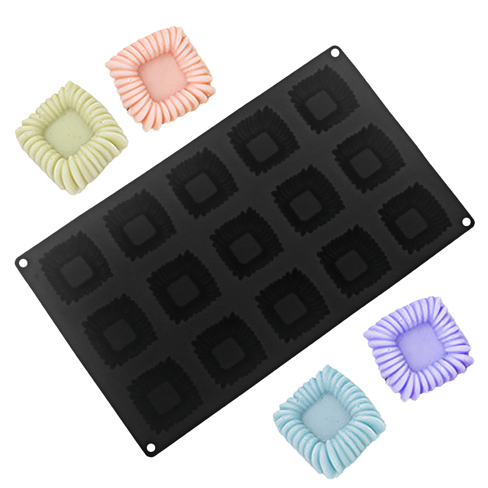 15-Cell Square Coil Texture De - Kitchen Design For Baking review and price