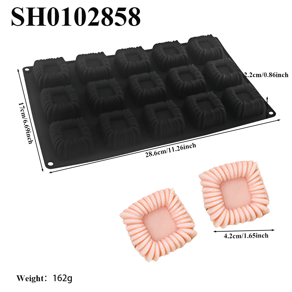 15-Cell Square Coil Texture De - Kitchen Design For Baking review and price