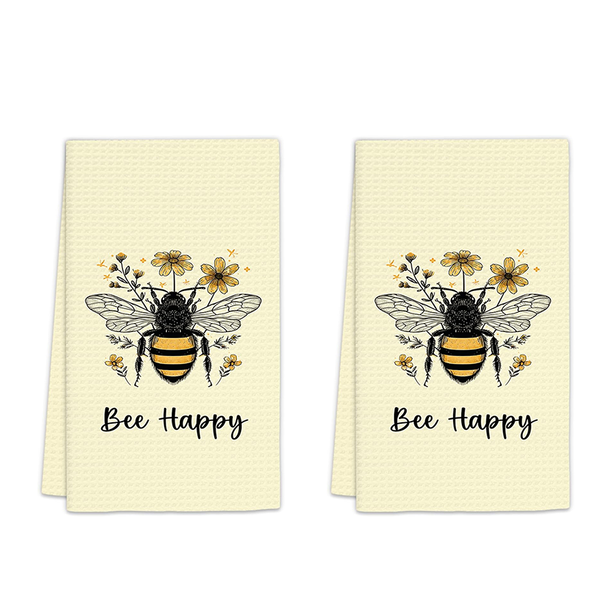 2Pcs, Summer Bee Happy Kitchen - Kitchen Baking Must Haves review and price