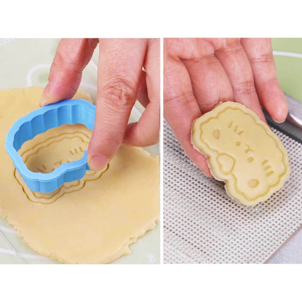 Cookie Mold Stamp Cartoon Saus - Kitchen Baking Products review and price