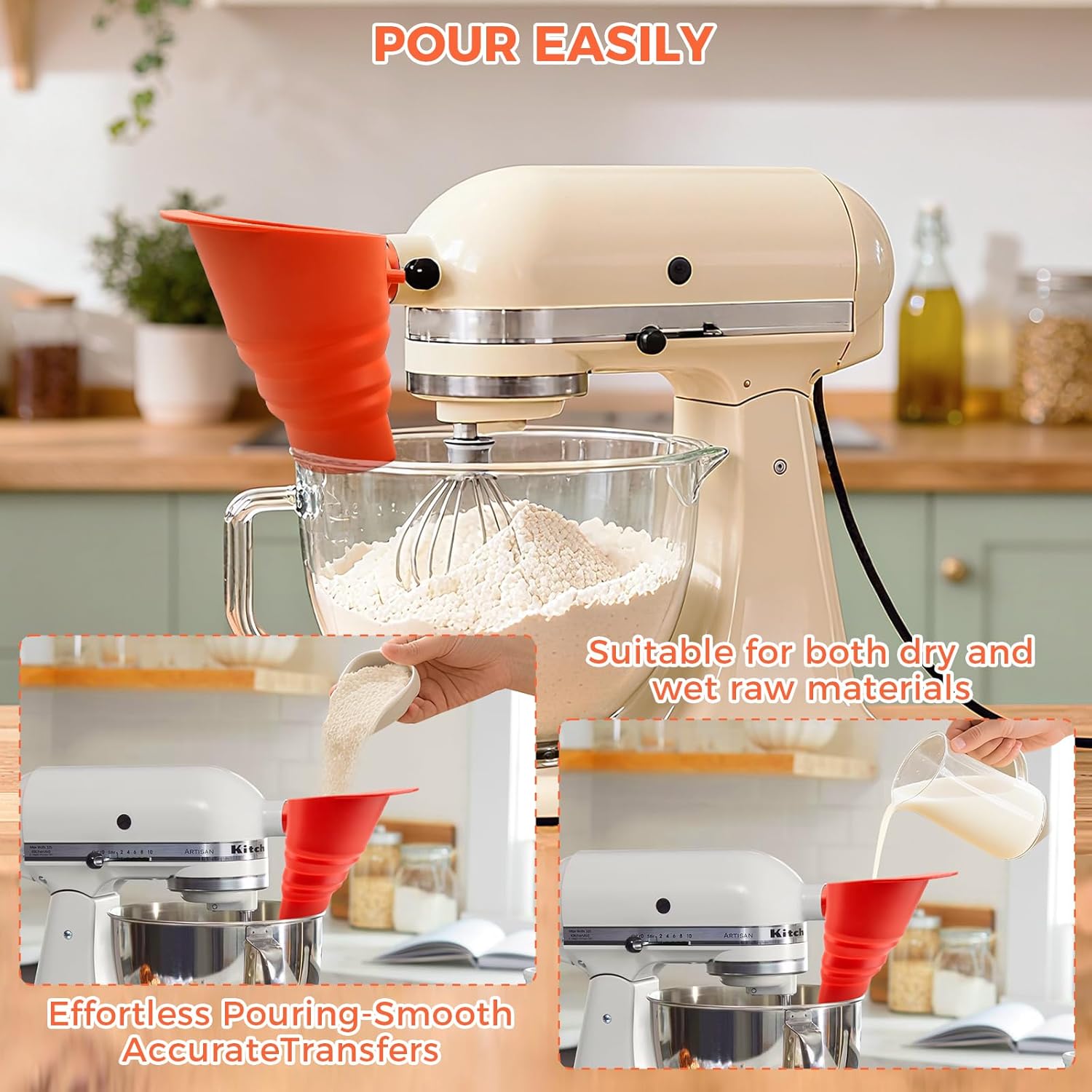 Food Grade BPA-Free Silicone F - Kitchen Baking Aid review and price