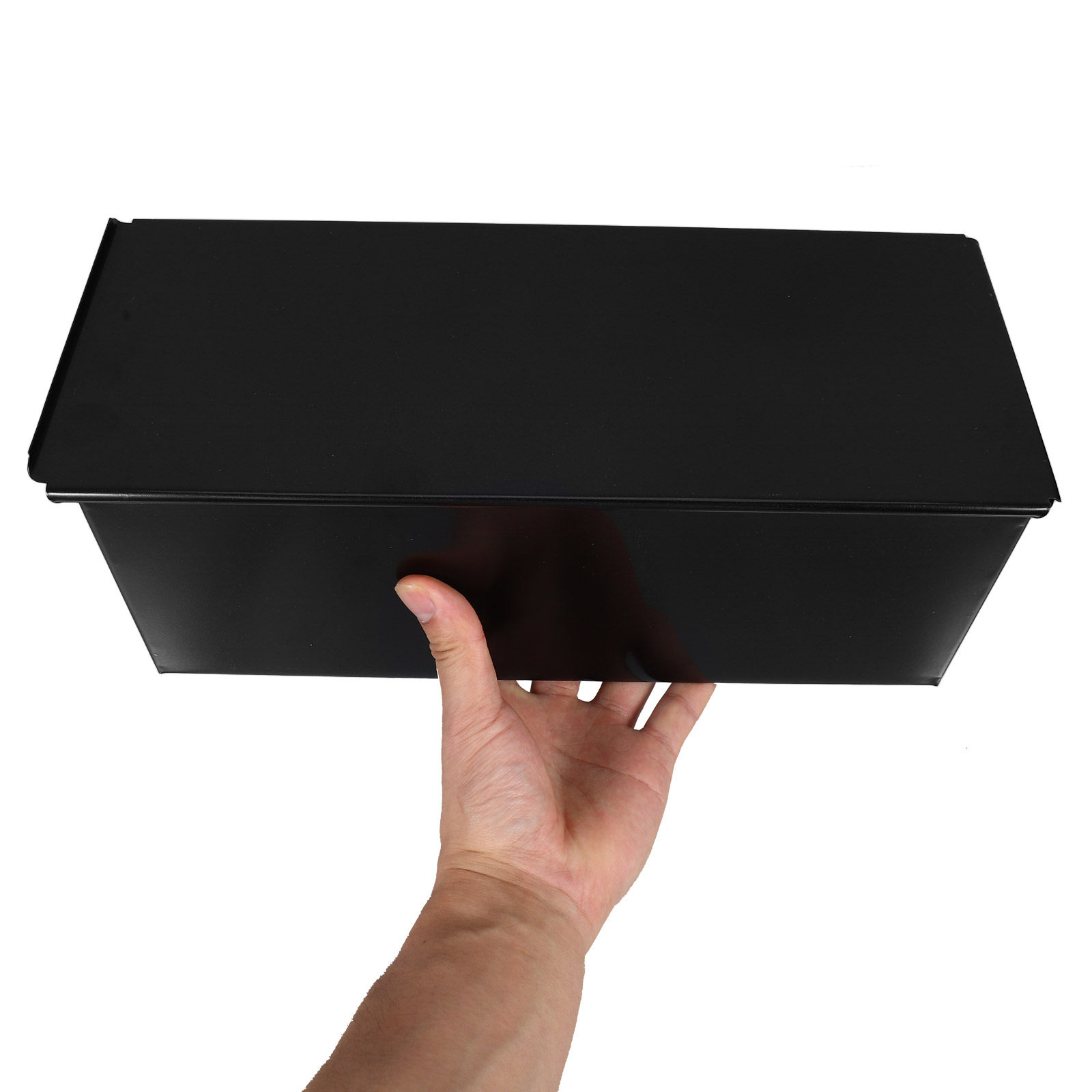 1Pcs Black Loaf Pan with Lid N - Kitchen Baking Pan review and price