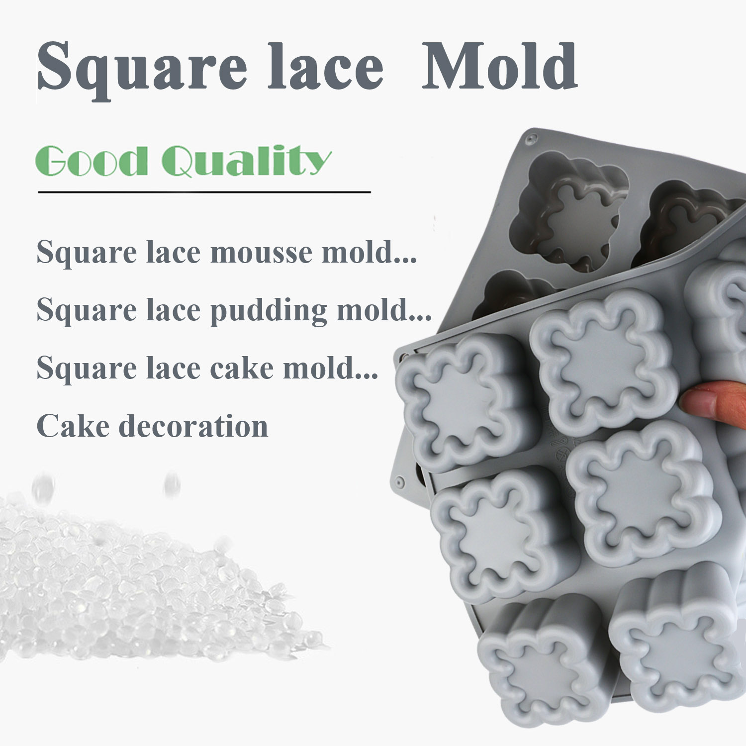 A Pack of Square Wave-Shaped S - Kitchen Baking Must Haves review and price