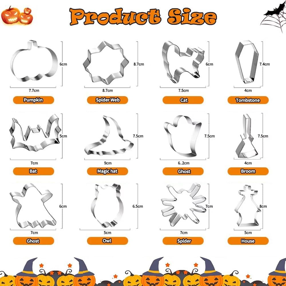 Halloween Cookie Cutters Set,S - Cookie Cutter Set review and price