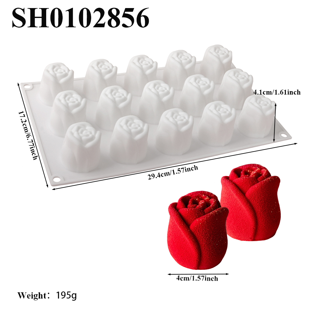 Valentine's Day 15-Cell Rose B - Kitchen Design For Baking review and price
