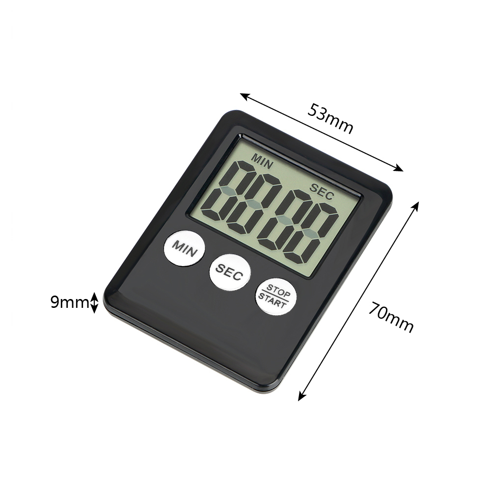 DIYWORK Alarm Clock Square Lar - Kitchen Baking Timer review and price