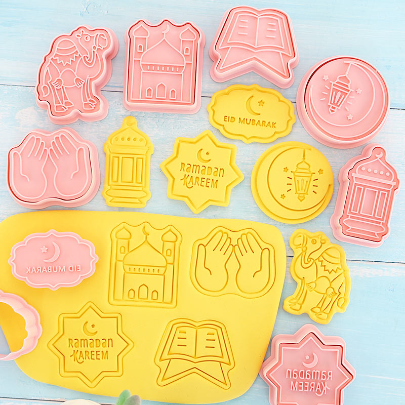 8 Pcs Eid Mubarak Cookie Cutte - Cookie Cutter Set review and price