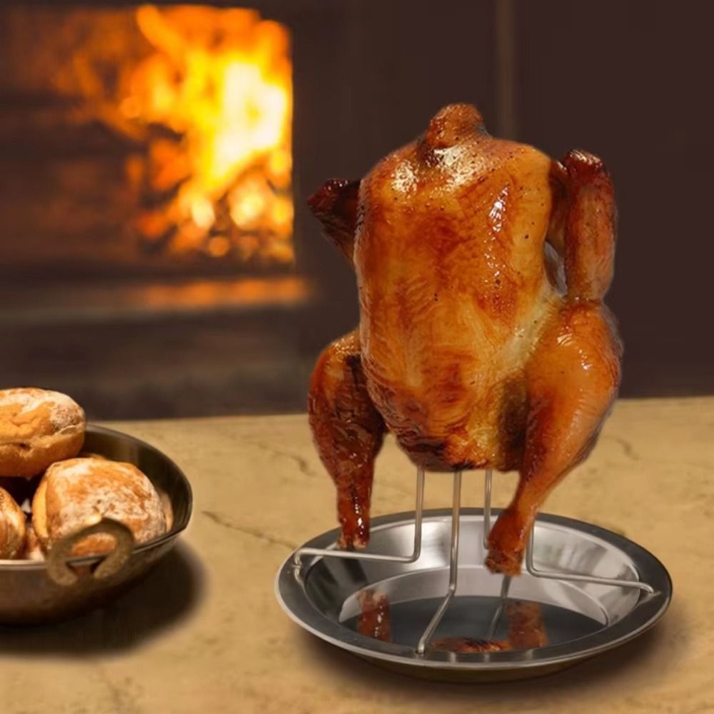 Chicken Roaster Rack Non-stick - Kitchen Baking Tray Rack review and price