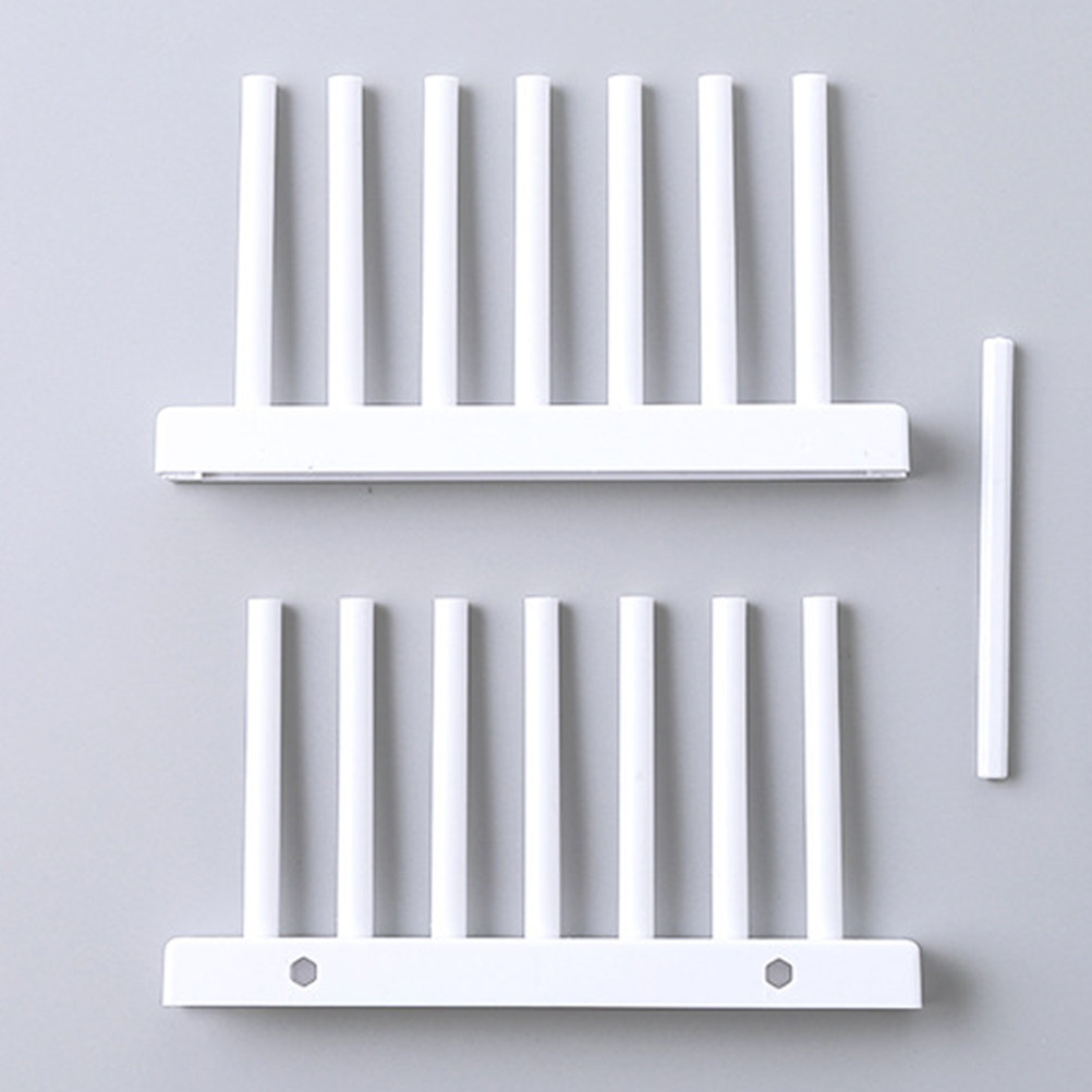 White Plastic Dish Rack Kitche - Kitchen Baking Sheet Organizer review and price