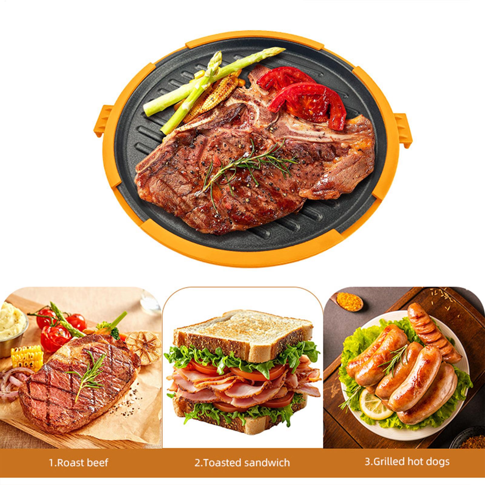Microwave Grill Pan Quick-Heat - Kitchen Baking Pan review and price