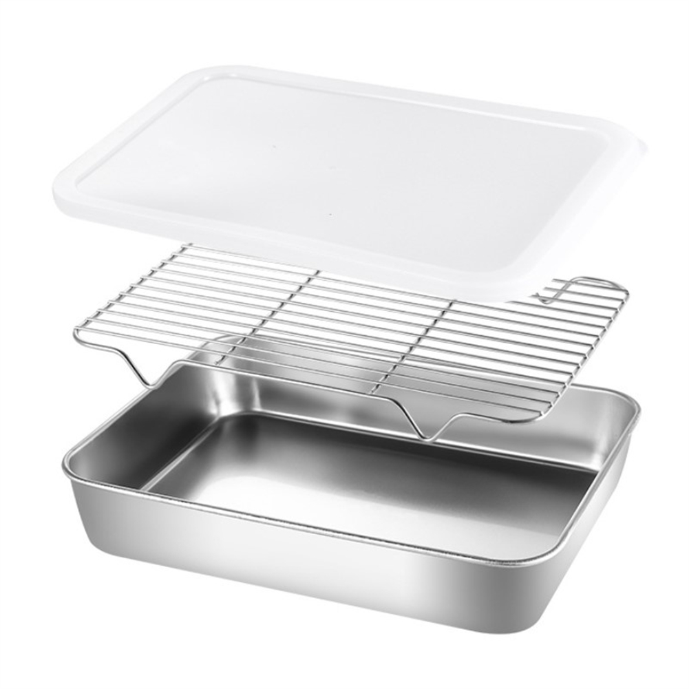 Stainless Steel Baking Pan Tra - Kitchen Baking Tray Rack review and price