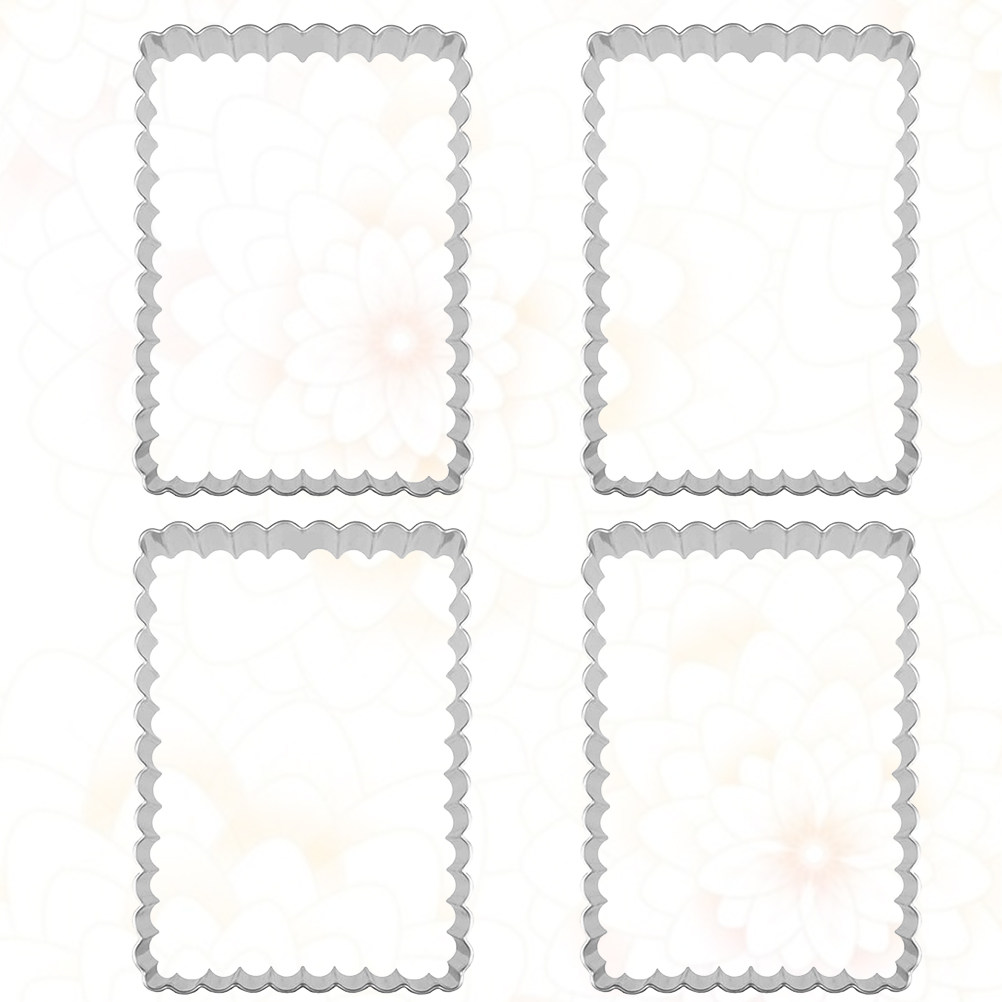 4Pcs Stainless Steel Baking Mo - Cookie Cutter Set review and price