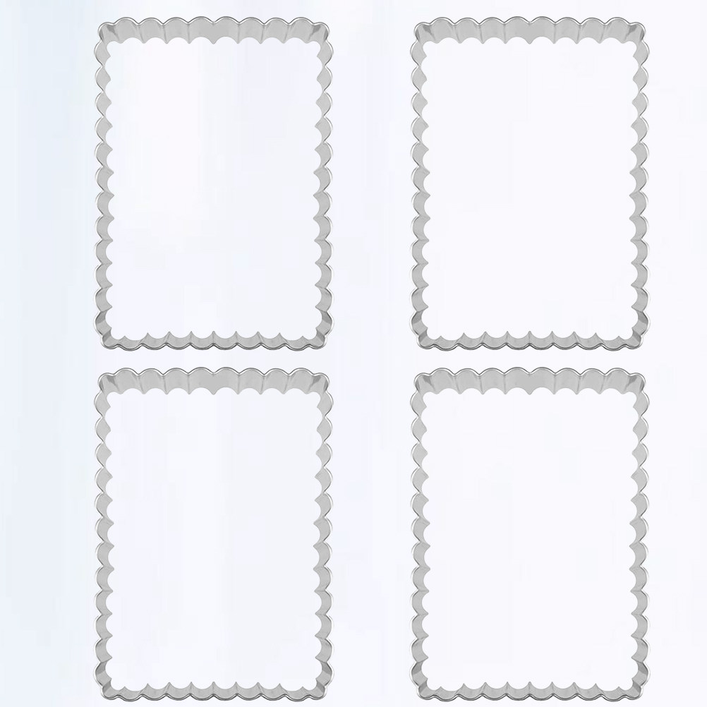 4Pcs Stainless Steel Baking Mo - Cookie Cutter Set review and price