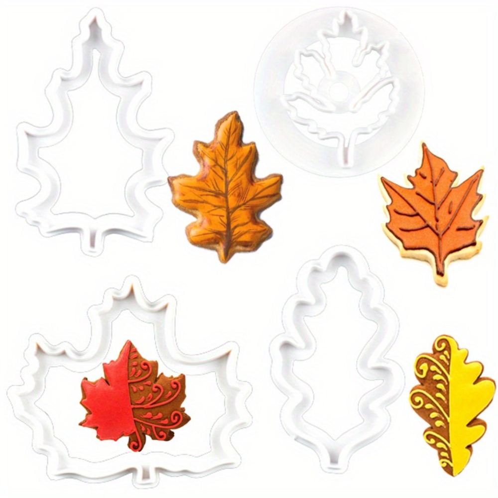 4Pcs Set Fall Leaf Cookie Cutt - Cookie Cutter Set review and price