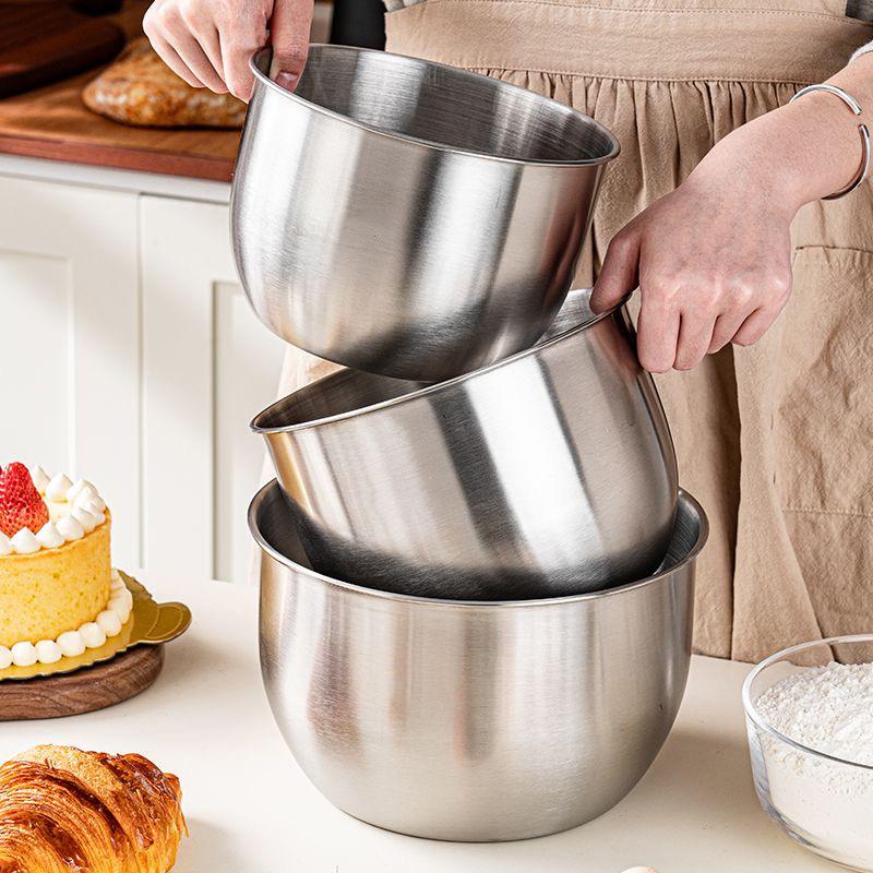 1Pc Stainless Steel Mixing Bow - Kitchen Design For Baking review and price