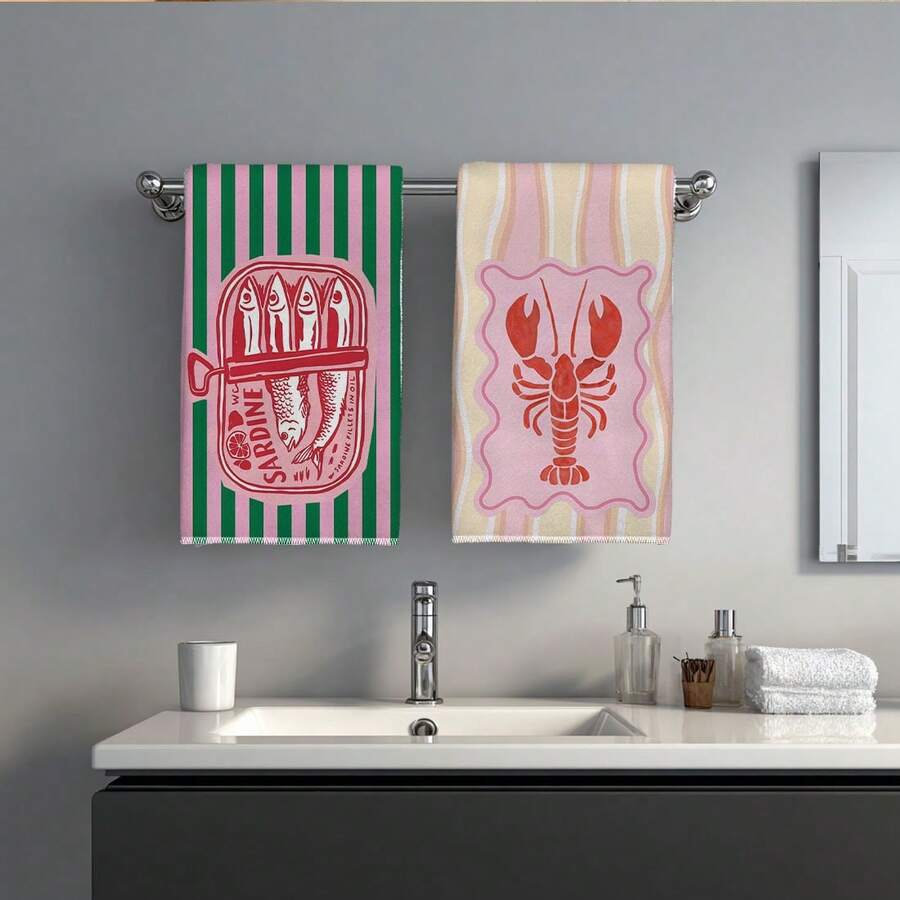 2Pcs, Pink and Green Striped S - Kitchen Baking Must Haves review and price