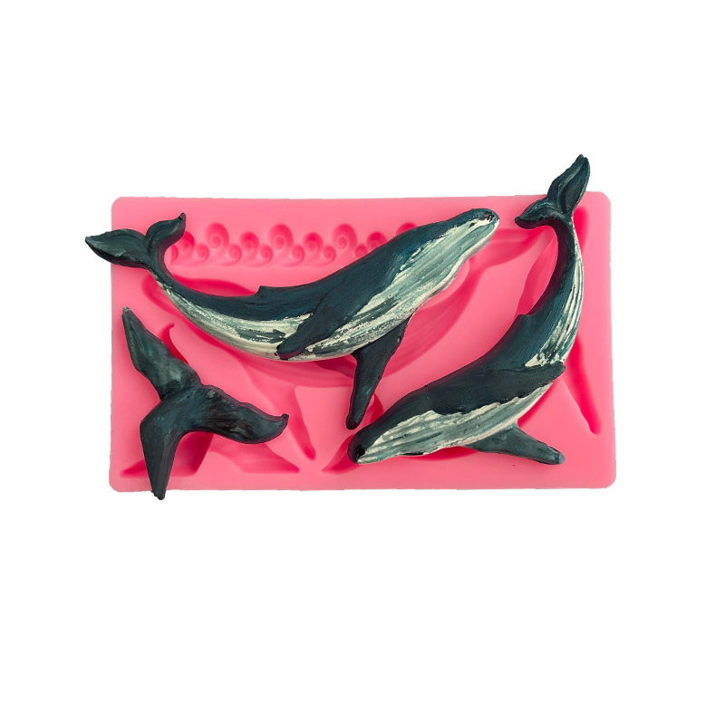 DIY Whale Silicone Mold Ocean  - Kitchen Baking Products review and price