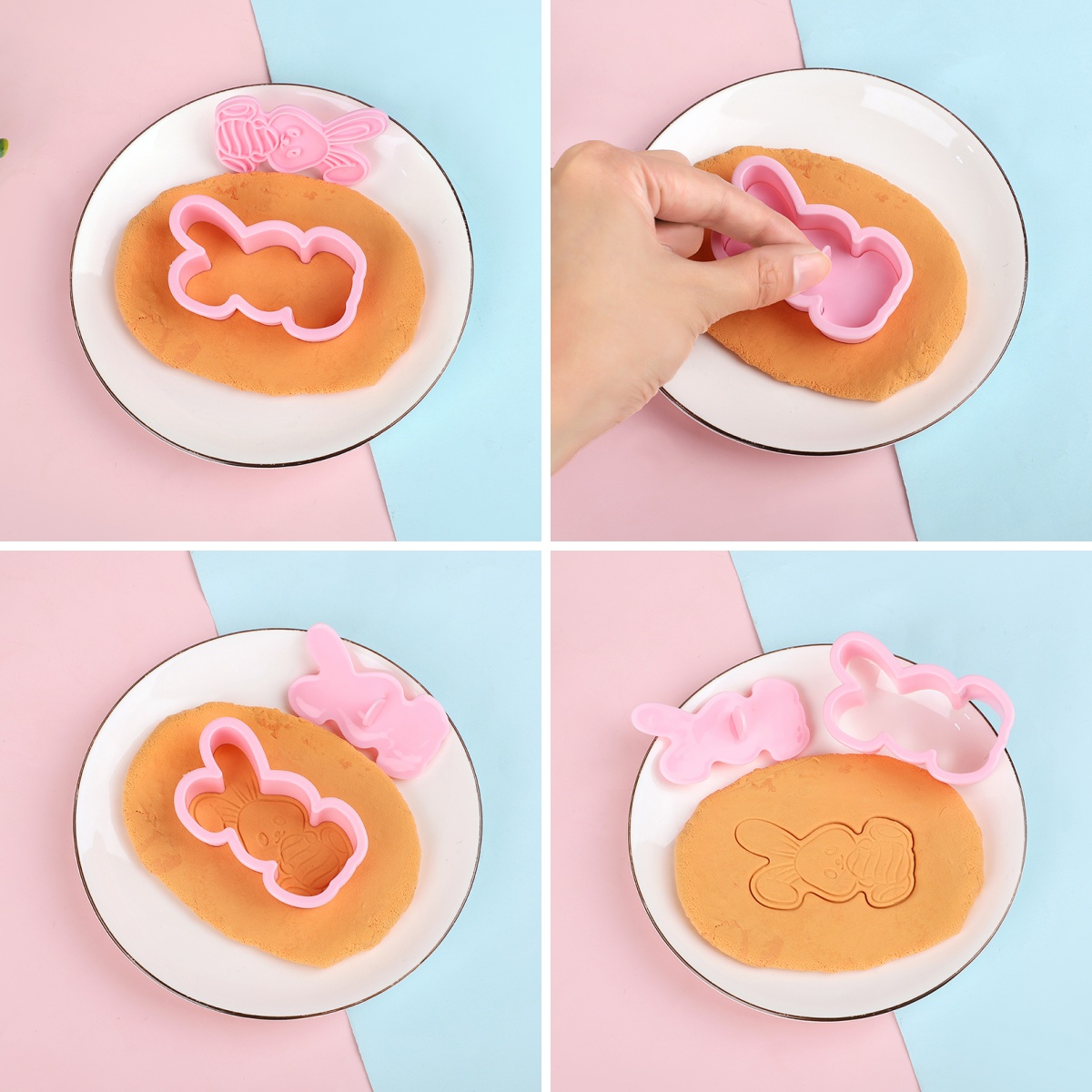 6pcs/Set Easter Bunny Cookie C - Kitchen Baking Set review and price