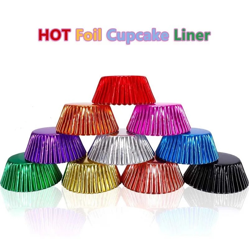 100 piece set of gold foil cup - Kitchen Baking Set review and price