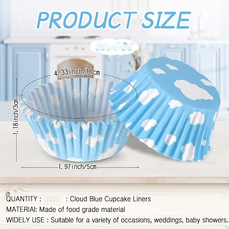 100Pcs200Pcs Blue Sky and Whit - Kitchen Baking Must Haves review and price