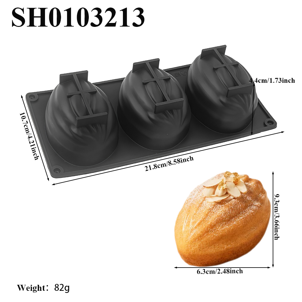 3 or 8-Cell Almond Nut Design  - Kitchen Design For Baking review and price