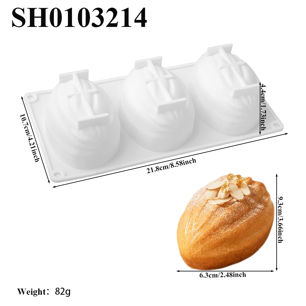 3 or 8-Cell Almond Nut Design  - Kitchen Design For Baking review and price